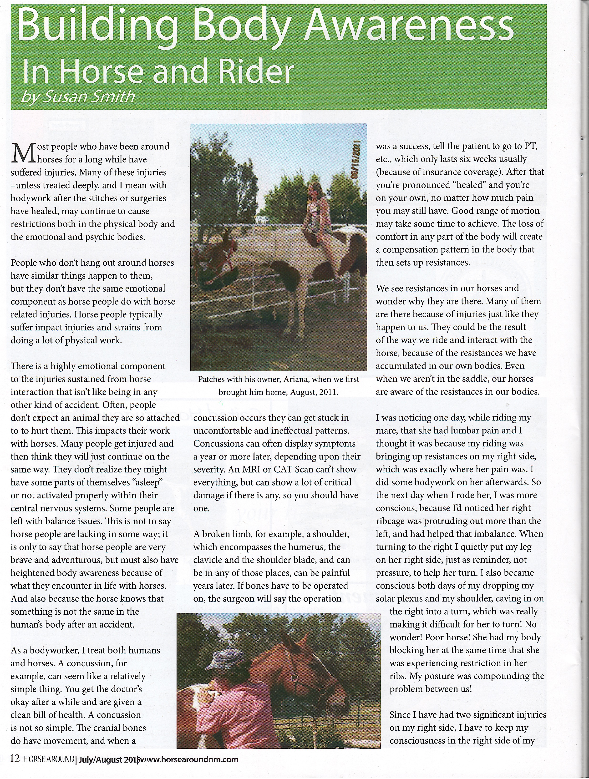Horse Around Article P1